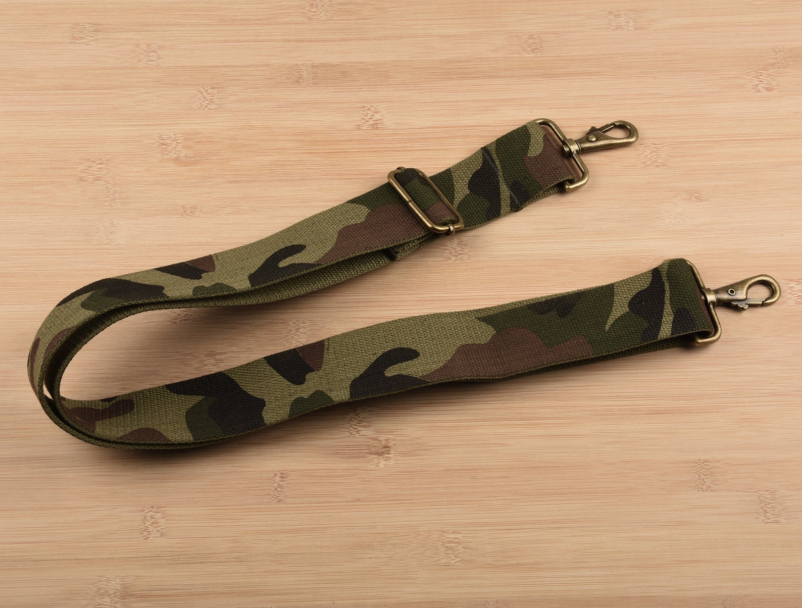 Green and Brown Camo Bag Strap 1.85 wide Adjustable Etsy