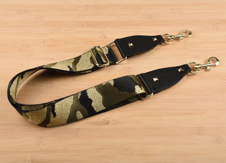 Adjustable Camo Bag Strap 2 wide Crossbody Purse Strap Etsy