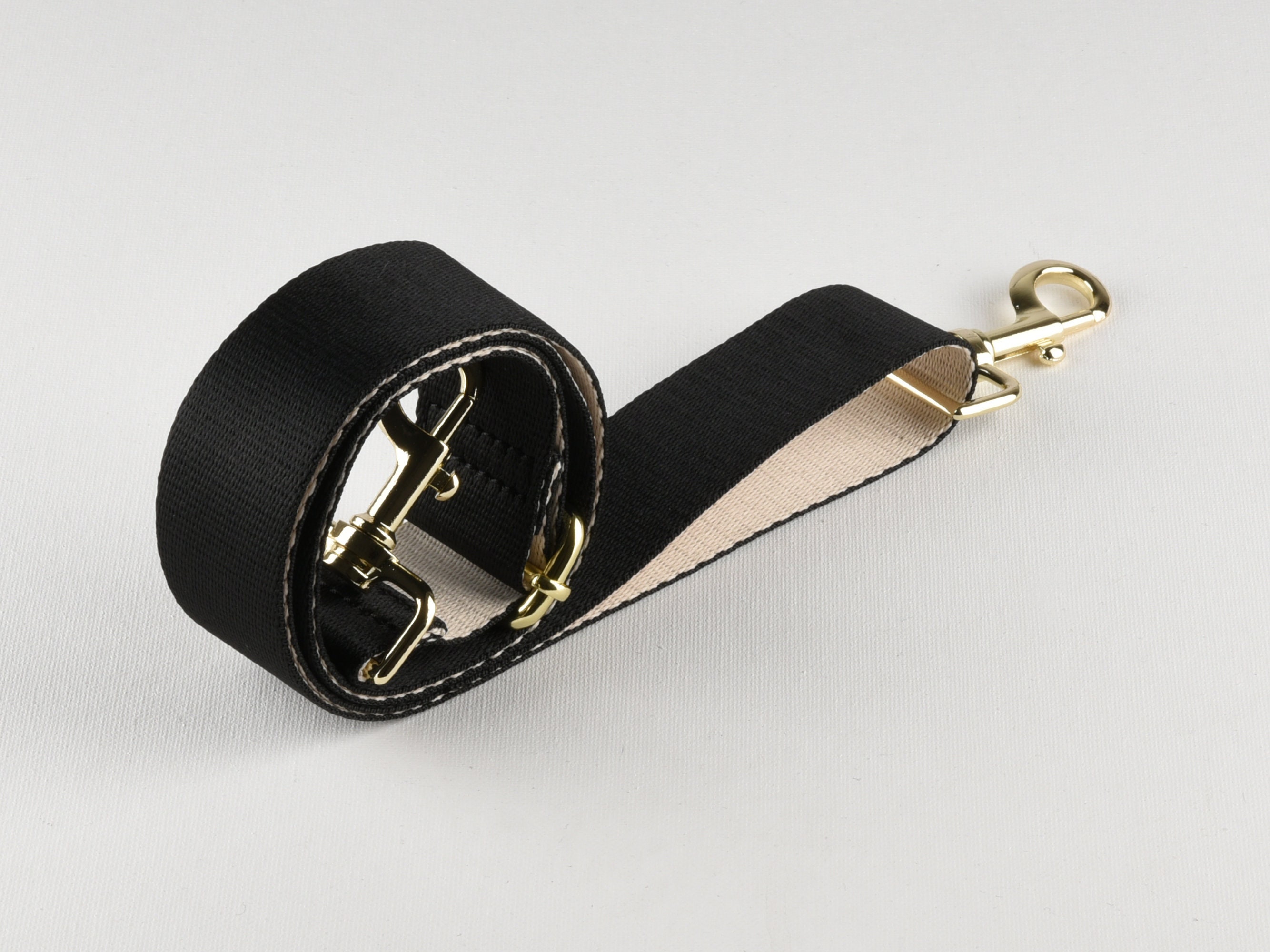 Crossbody Strap Black Color Bag Strap 3.7cm Width Etsy