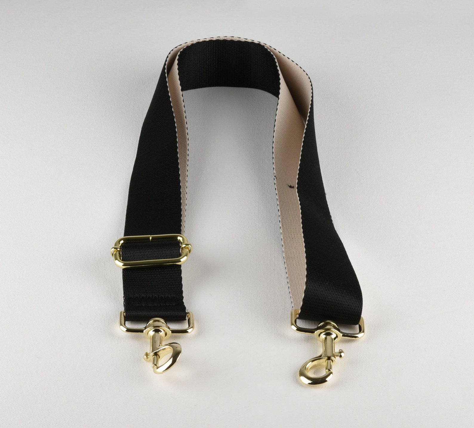 Crossbody Strap Black Color Bag Strap 3.7cm Width Etsy