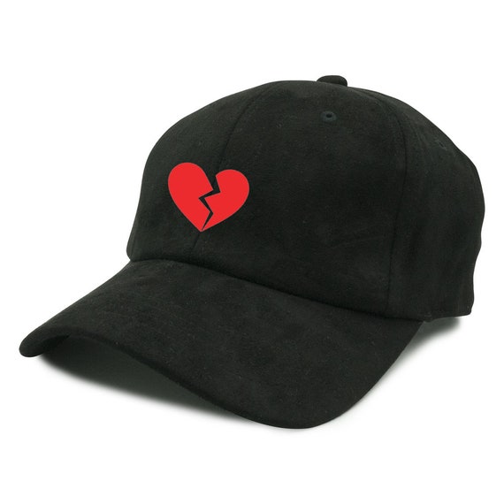 black suede dad hat
