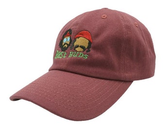 Best Buds Dad Hat - Maroon