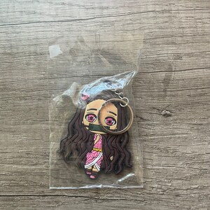 Anime kawaii girl keychain
