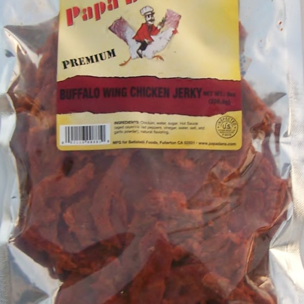 Chicken Jerky Buffalo Wing Flavor 8oz