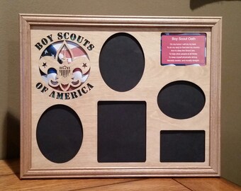 boy scout picture frame