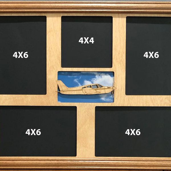 Airplane Photo Frame Etsy