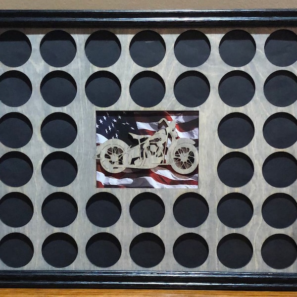 Harley Davidson Poker Chip Display Etsy