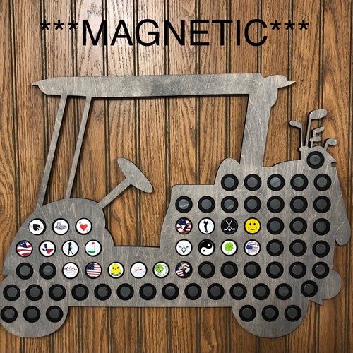 Golf Cart Ball Marker Holder Holds Golf Ball Markers Etsy