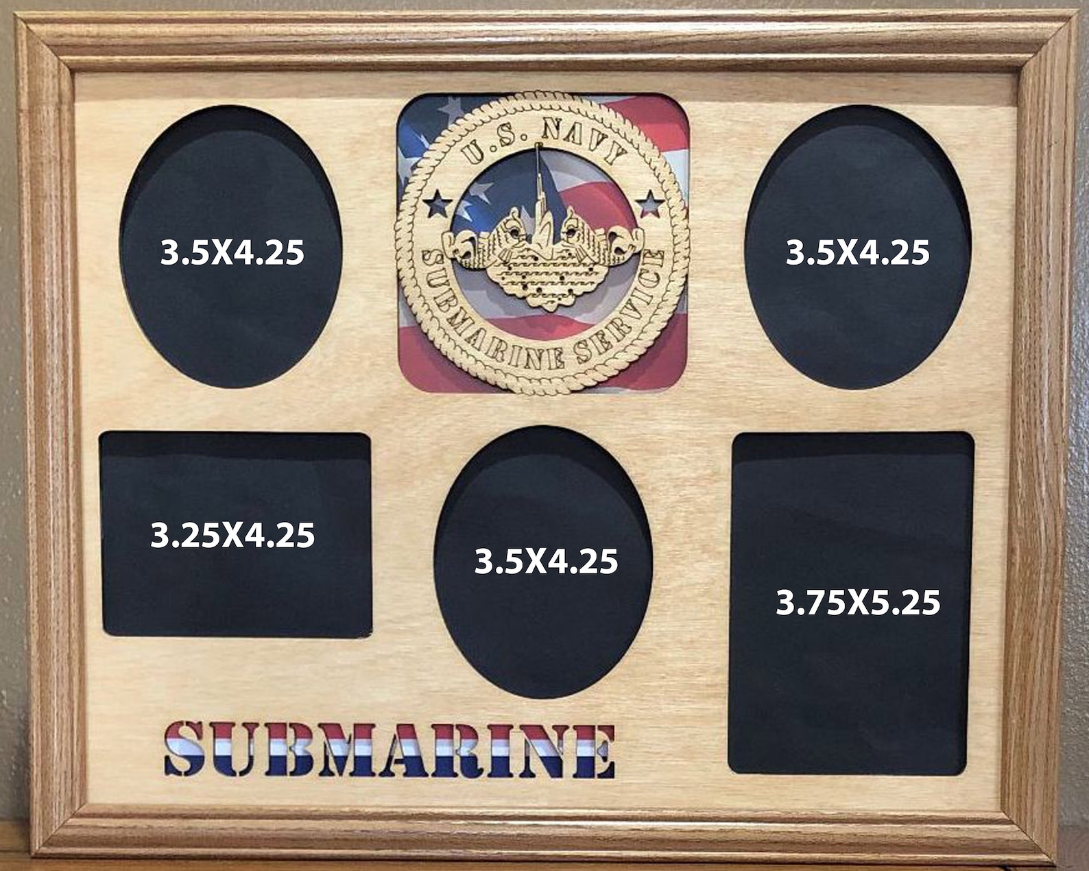 11x14 US Navy Submarine Service Laser Engraved Picture Frame Etsy