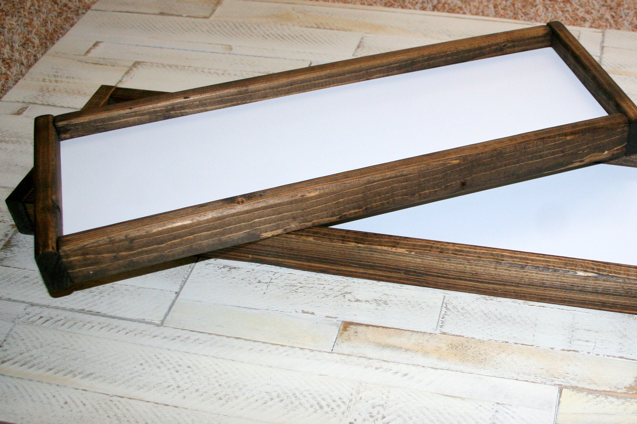 Blank Wood Sign With Frame Wood Craft Supply DIY Wall Art - Etsy