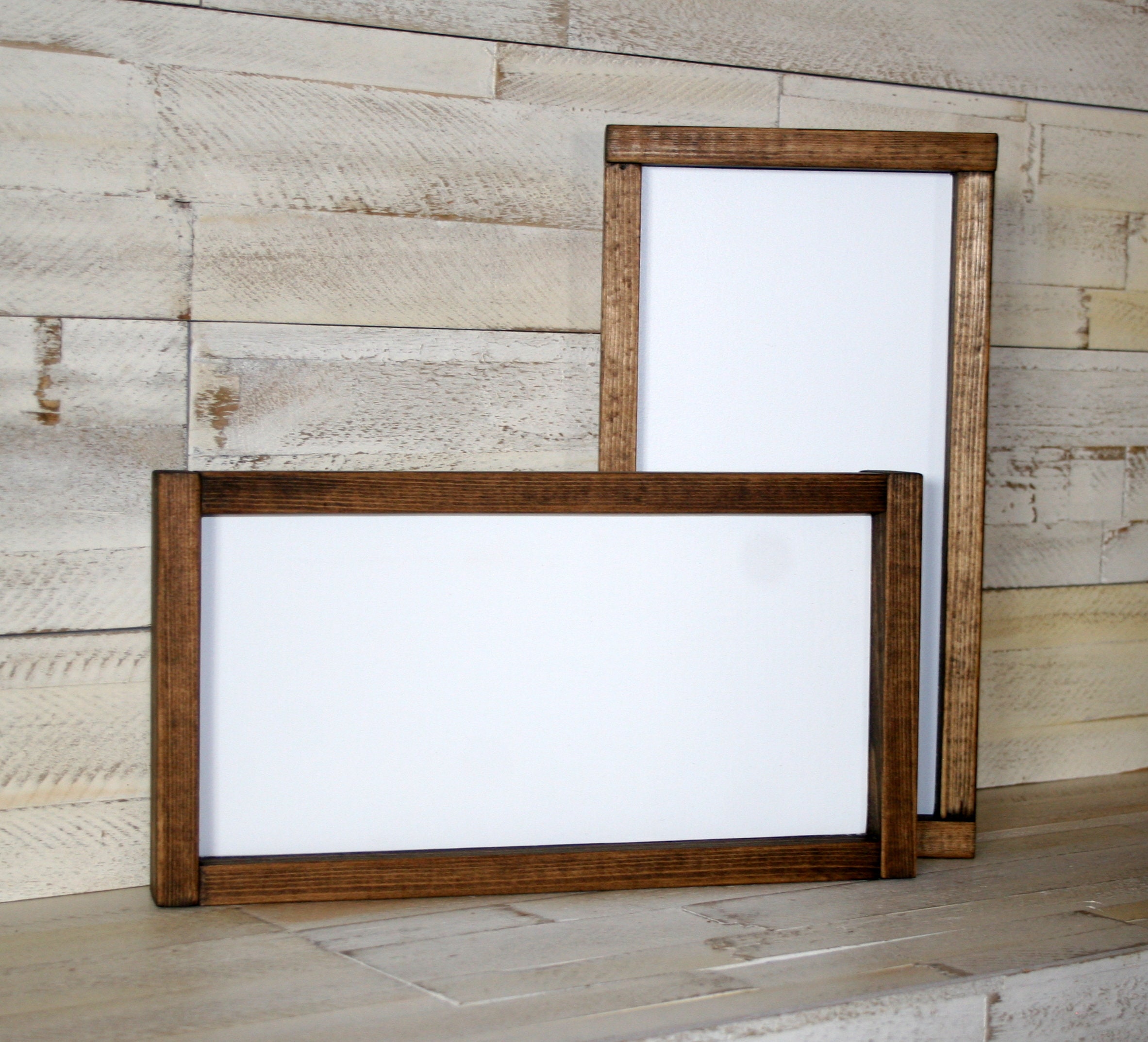 Blank White Wood Sign With Frame Wood Canvas for Craft Etsy Canada