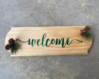 Welcome Home Decor Sign