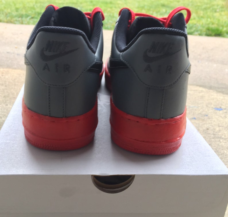 black forces with red bottom