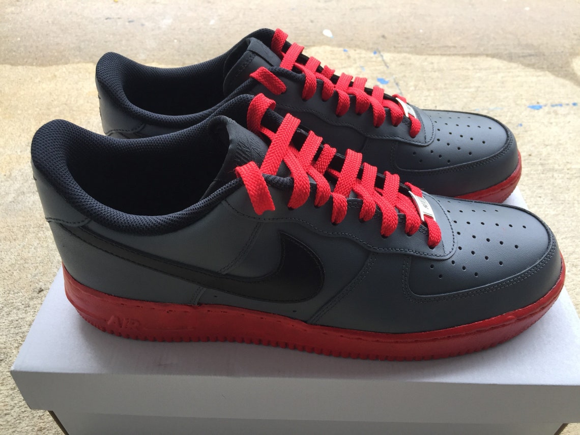black forces with red bottom