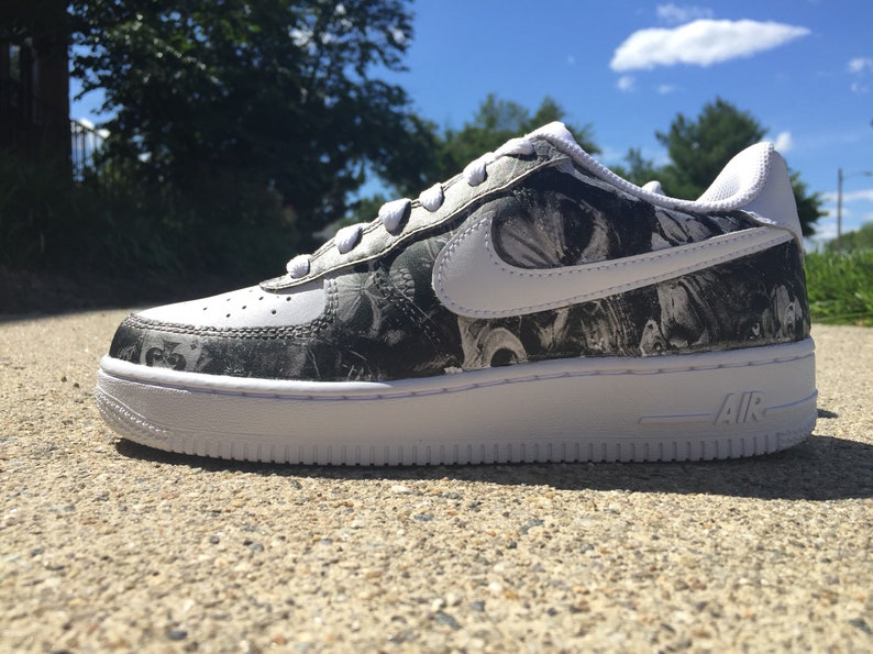 Nike Air Force 1 кастом кости