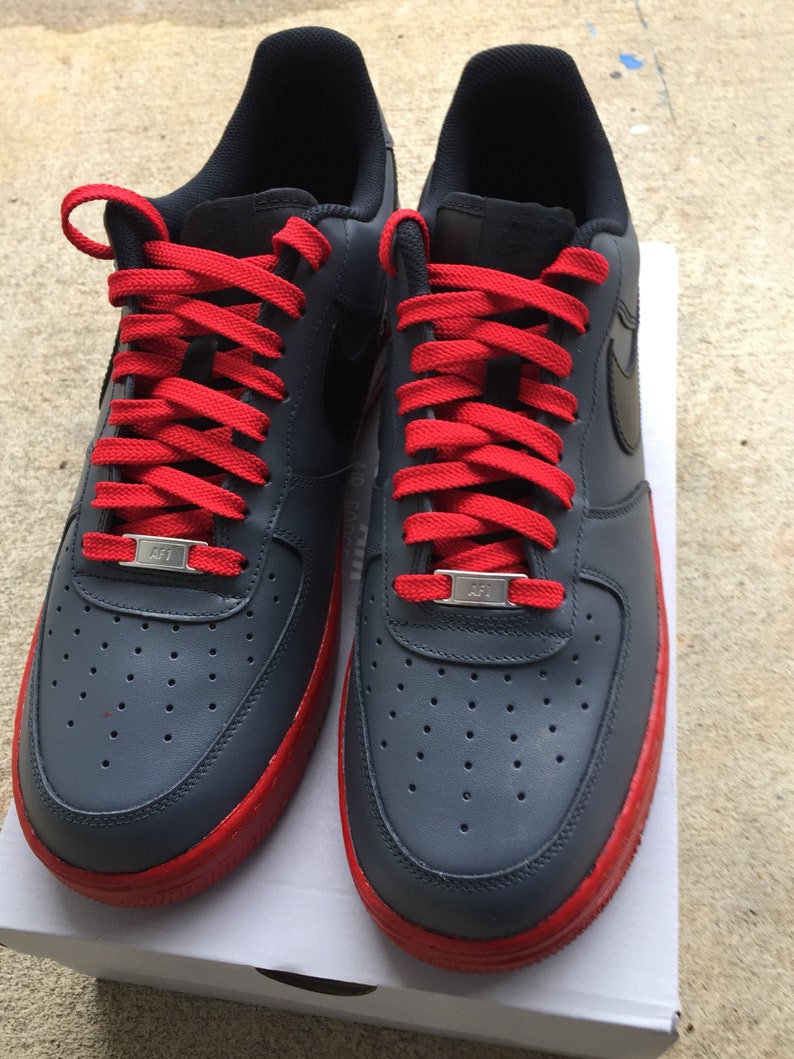 black forces with red bottom