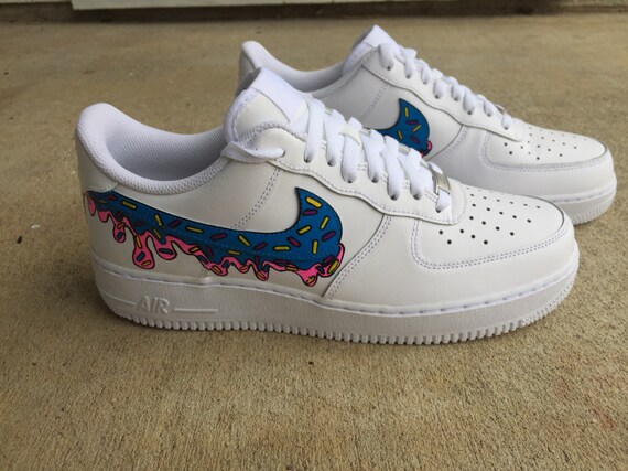 air force painted shoes