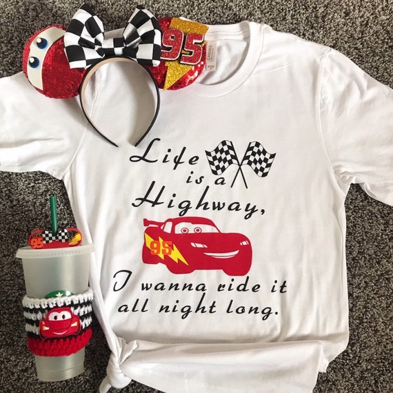 disney pixar cars shirts for adults