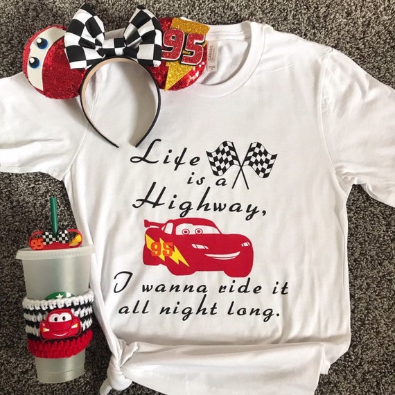 women's lightning mcqueen shirt