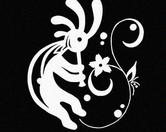 Kokopelli Fertility Car Window, Decal, Sticker