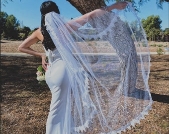 Enchanted Princess Lace Wedding Veil