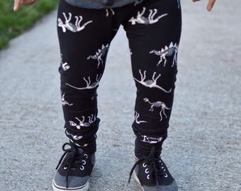 skeleton track pants