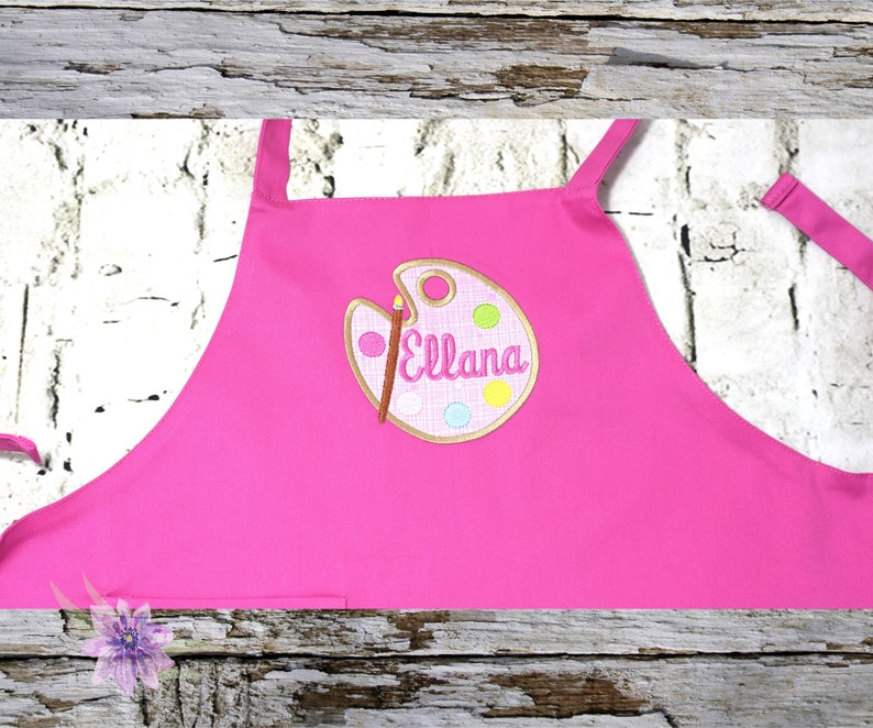 Kids Art Apron Kids Art Smock Personalized Art Smock Etsy