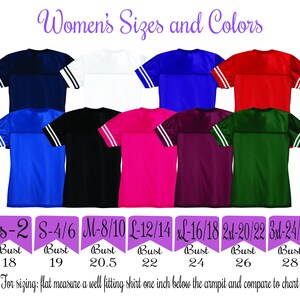 Custom Team Jersey, Personalized Spirit Wear, Stadium Fan Apparel, School Replica Jersey, Womens Sports Shirts, Saints Catholic Embroidery bild 4