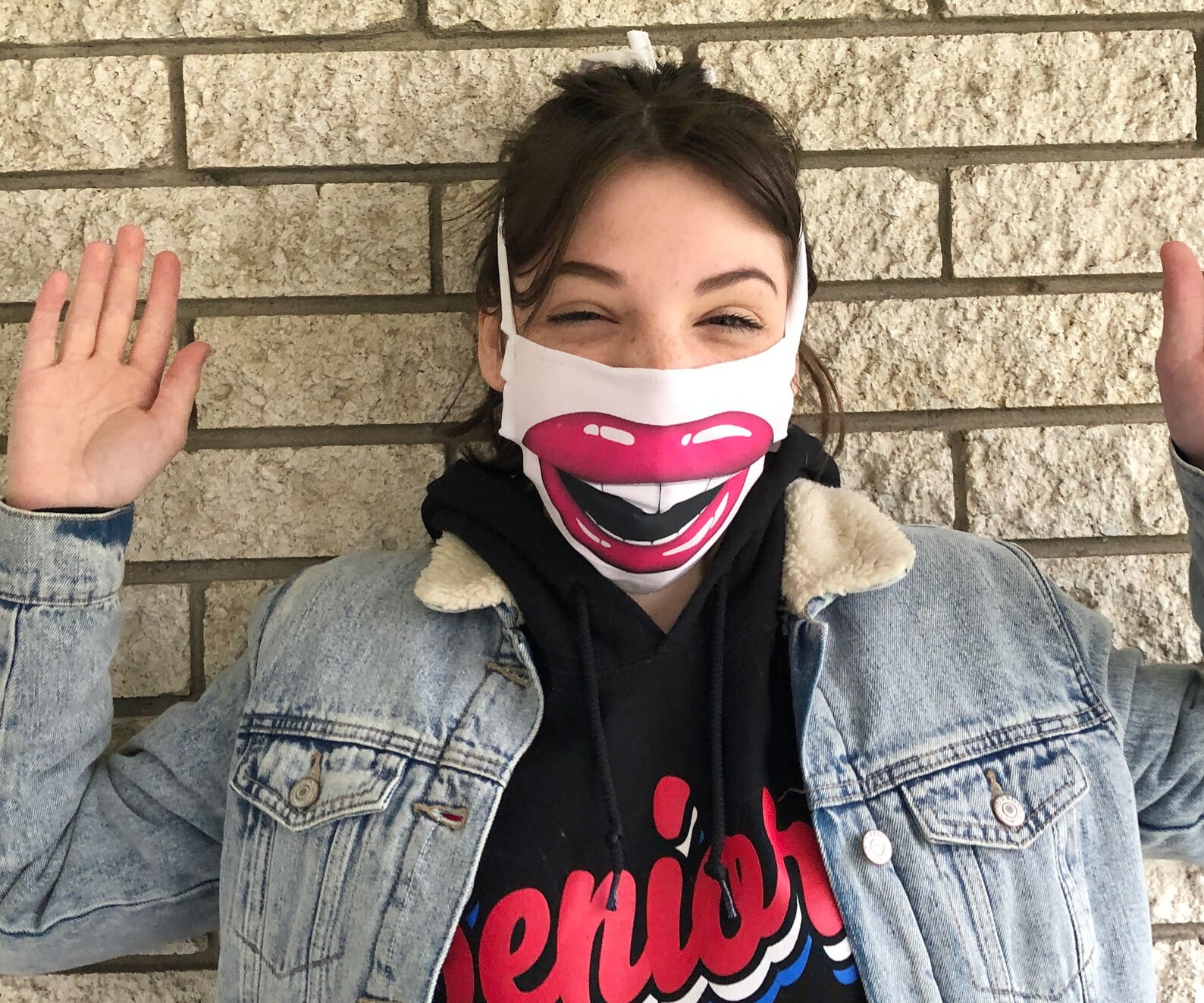 Funny Face Mask Cotton Mask With Filter Pocket and Nose Wire Etsy