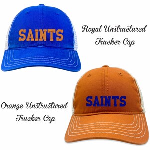 Custom Team Jersey, Personalized Spirit Wear, Stadium Fan Apparel, School Replica Jersey, Womens Sports Shirts, Saints Catholic Embroidery bild 5