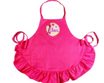 Kids Art Apron, Kids Art Smock, Personalized Art Smock, Personalized Kids Apron, Apron for Kids, Art Apron, Girl Art Smock, Kids Smock