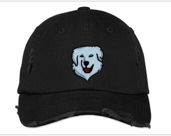 Hat Baseball Embroidered Cap Great Pyrenees Dog Hat Great Pyr Dog Lover Gift Pet Mom Dad Hat Gift Pet Lover Hat Personalized Embroidery Cap