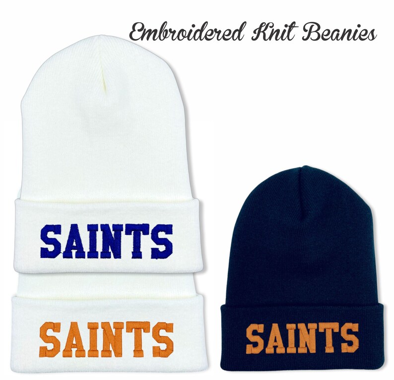 Custom Team Jersey, Personalized Spirit Wear, Stadium Fan Apparel, School Replica Jersey, Womens Sports Shirts, Saints Catholic Embroidery bild 8