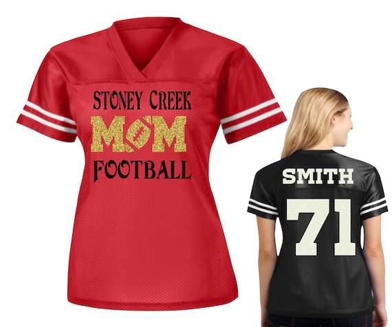 Jersey Football Mom Jersey Custom Fan 