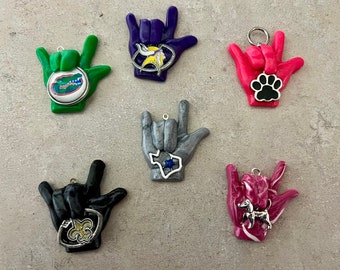 1- ily hand charms