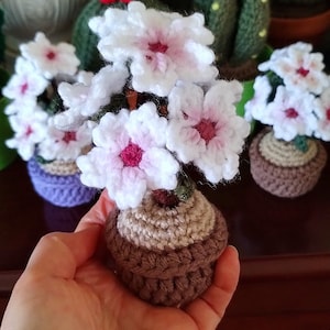 Crochet Cherry Blossom | Amigurumi Sakura