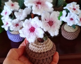 Crochet Cherry Blossom | Amigurumi Sakura