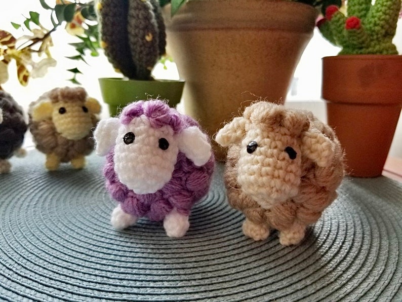 Handmade Crochet Amigurumi Animal/Doll Sheep image 4