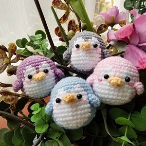 Handmade Crochet Amigurumi Penguins