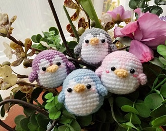 Handmade Crochet Amigurumi Penguins