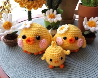 Handmade Crochet Baby Chick | Easter Gift