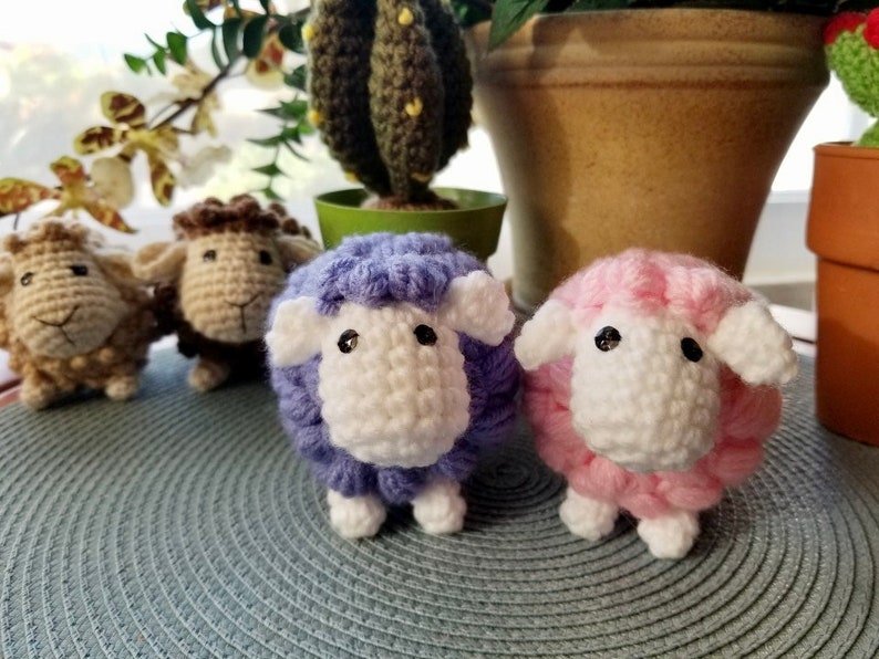 Handmade Crochet Amigurumi Animal/Doll Sheep image 6