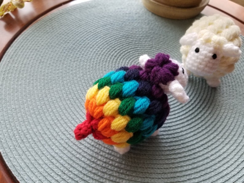 Handmade Crochet Amigurumi Animal/Doll Sheep image 9