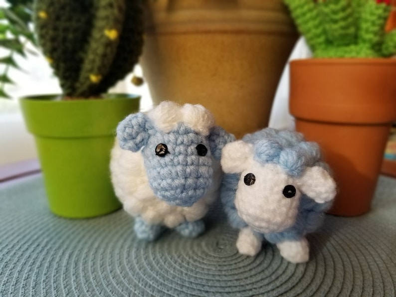 Handmade Crochet Amigurumi Animal/Doll Sheep image 2