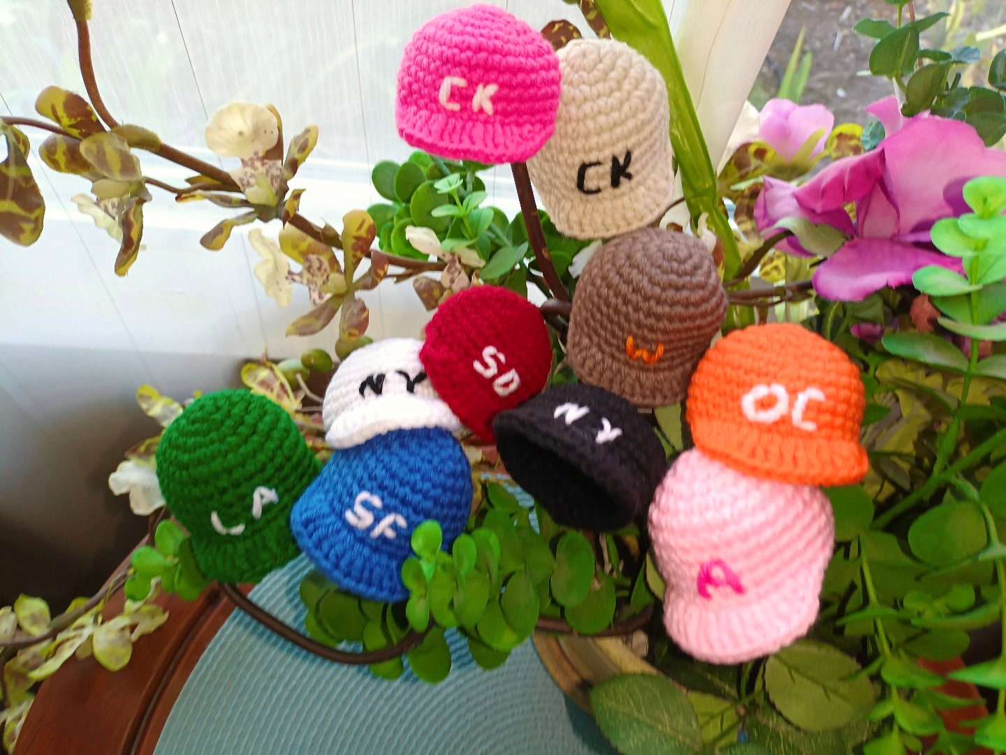 Crochet mini Baseball Cap