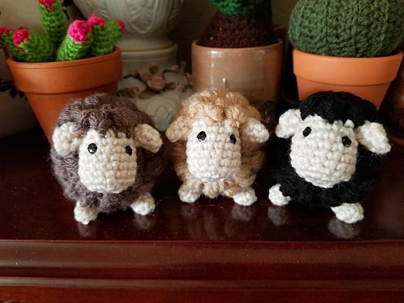 Handmade Crochet Amigurumi Animal/Doll Sheep image 7