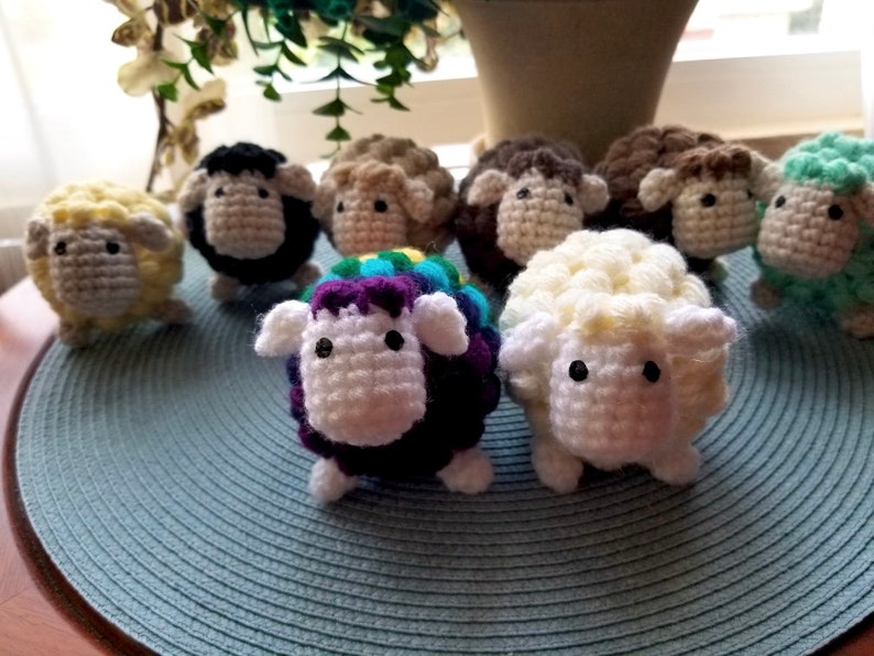 Handmade Crochet Amigurumi Animal/Doll Sheep Cream