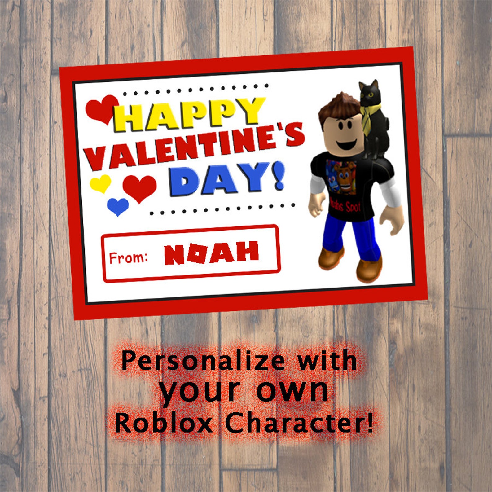 Roblox Valentines | Etsy