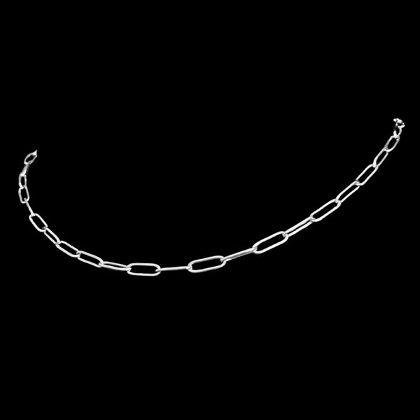 Paperclip Chain, Chain Necklace, Stainless Steel Necklace, Grunge Jewelry, Goth Necklace, Gothic, Punk Jewelry, Alternative Jewelry,