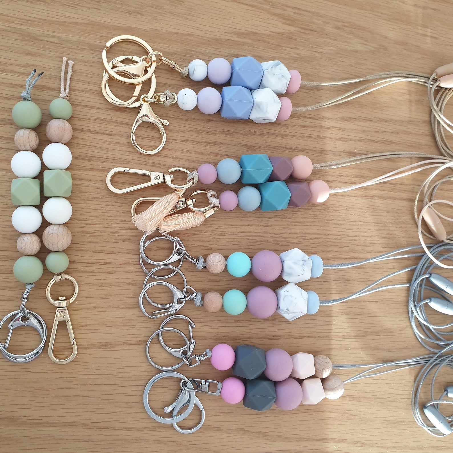 Silicone Bead Lanyard for Teachers FREE DELIVERY AUS Nurses Etsy